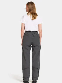 Best Didriksons Grit Women's Rain Pants Coal black