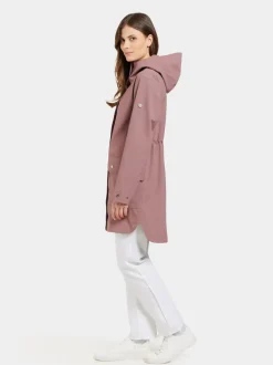 Outlet Didriksons Gwen Parka Faded Wine