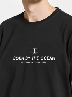 Online Didriksons Harald Men's T-shirt Light House Black