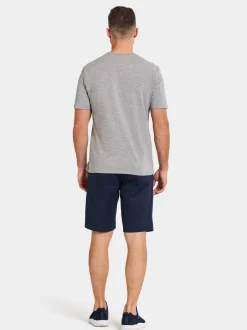 Didriksons Harald Men's T-shirt Light House Grey melange