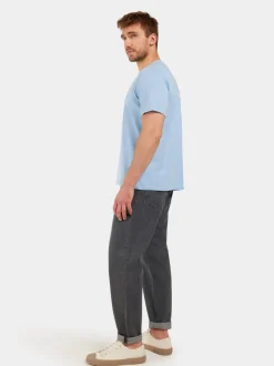 Outlet Didriksons Harald T-shirt Sea Blue
