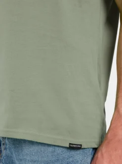 Outlet Didriksons Harald T-shirt Landscape Light Moss