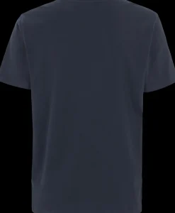 Clearance Didriksons Harald T-shirt Ocean Dark Night Blue