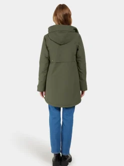 Clearance Didriksons Helle Parka Deep Green