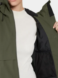 Clearance Didriksons Helle Parka Deep Green