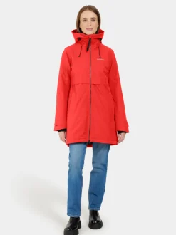 Hot Didriksons Helle Parka Pomme Red