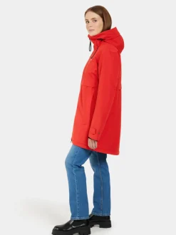 Hot Didriksons Helle Parka Pomme Red