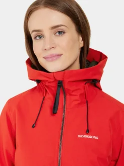 Hot Didriksons Helle Parka Pomme Red