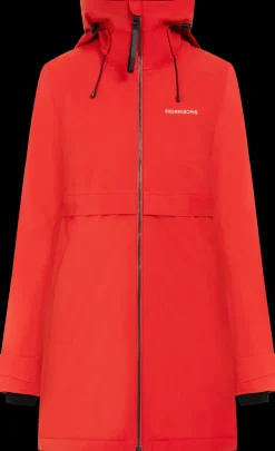 Hot Didriksons Helle Parka Pomme Red
