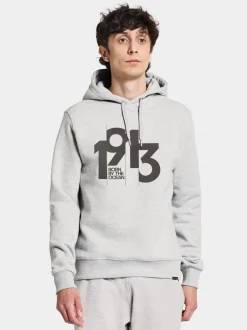 Discount Didriksons Heritage Men's Hoodie Aluminum melange