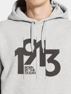 Discount Didriksons Heritage Men's Hoodie Aluminum melange