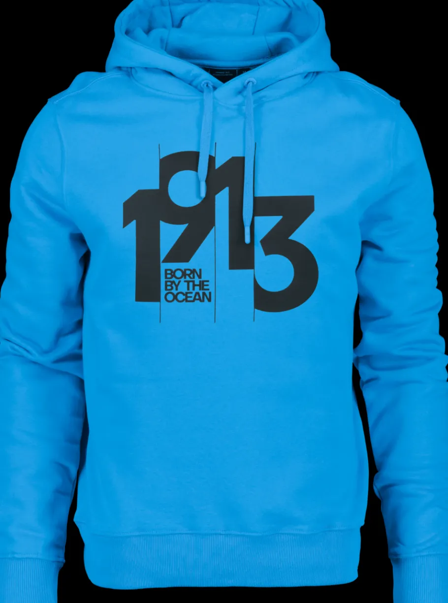 Outlet Didriksons Heritage Men's Hoodie Sharp blue
