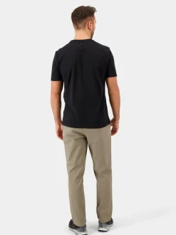 Discount Didriksons Heritage Printed Men's T-shirt Black