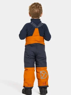 Clearance Didriksons Idre Kids' Pants Orange Jam