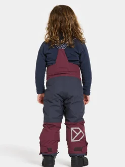 Discount Didriksons Idre Kids' Pants Rusty Wine