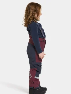 Discount Didriksons Idre Kids' Pants Rusty Wine
