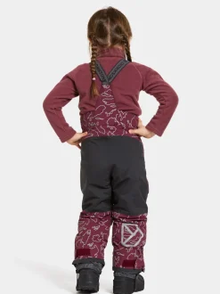 New Didriksons Idre Special Edition Kids' Pants Grundsund reflective wine