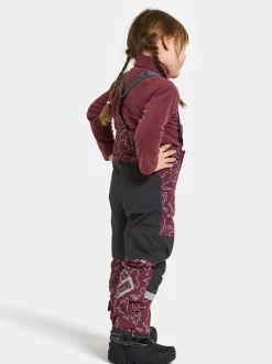 New Didriksons Idre Special Edition Kids' Pants Grundsund reflective wine