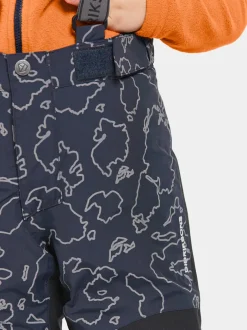Outlet Didriksons Idre Special Edition Kids' Pants Grundsund reflective navy