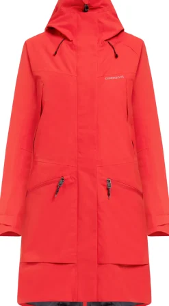 Discount Didriksons Ilma Parka Pomme Red