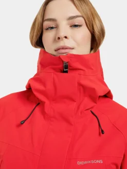 Discount Didriksons Ilma Parka Pomme Red
