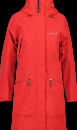 Discount Didriksons Ilma Parka Pomme Red