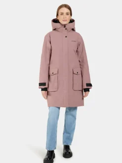 Sale Didriksons Ilsa Parka Faded Wine