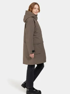 Online Didriksons Ilsa Parka Mocha Brown