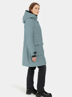 Outlet Didriksons Ilsa Parka Factory Blue