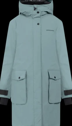 Outlet Didriksons Ilsa Parka Factory Blue