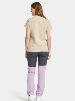 Online Didriksons Ingarö T-Shirt Light Beige