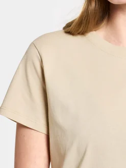 Online Didriksons Ingarö T-Shirt Light Beige