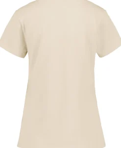 Clearance Didriksons Ingarö T-Shirt Printed Light Beige