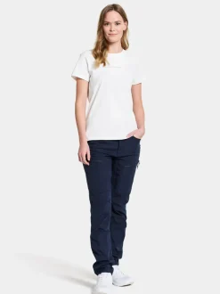 Best Didriksons Ingarö T-Shirt Printed Snow white