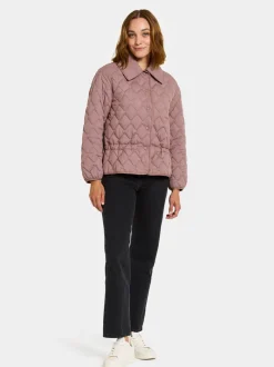 Didriksons Isa Jacket Faded Wine