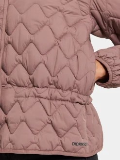 Didriksons Isa Jacket Faded Wine