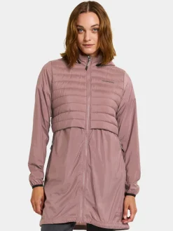 Online Didriksons Isabella Parka Faded Wine