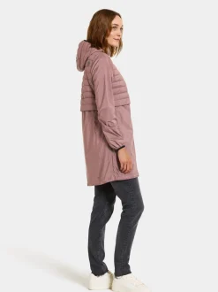 Online Didriksons Isabella Parka Faded Wine