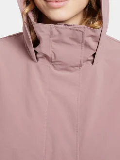 New Didriksons Isolde Parka Long Faded Wine