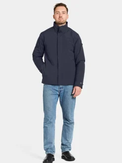 Discount Didriksons Jakob Jacket Dark Night Blue