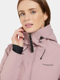 New Didriksons Jennie Jacket Oyster Lilac