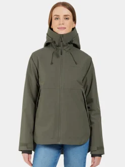 New Didriksons Jennie Jacket Deep Green