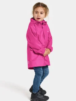 Outlet Didriksons Jojo Kids' Jacket Plastic Pink