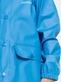 Clearance Didriksons Jojo Kids' Jacket Sharp blue