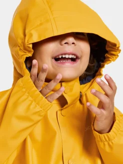 Discount Didriksons Jojo Kids' Jacket Oat Yellow