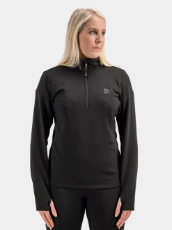 Best Didriksons Kajsa Half-Zip Black