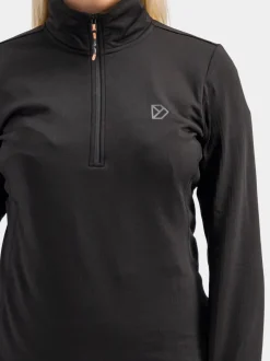 Best Didriksons Kajsa Half-Zip Black