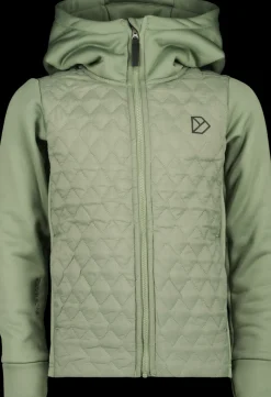 Didriksons Kapris Kids' Full-Zip Light Moss