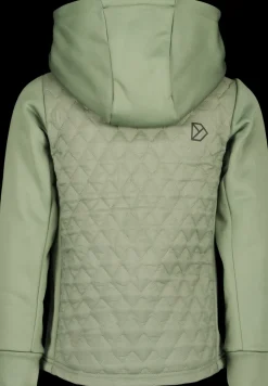 Didriksons Kapris Kids' Full-Zip Light Moss
