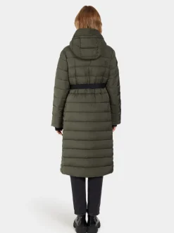 Clearance Didriksons Kleo Parka Long Deep Green